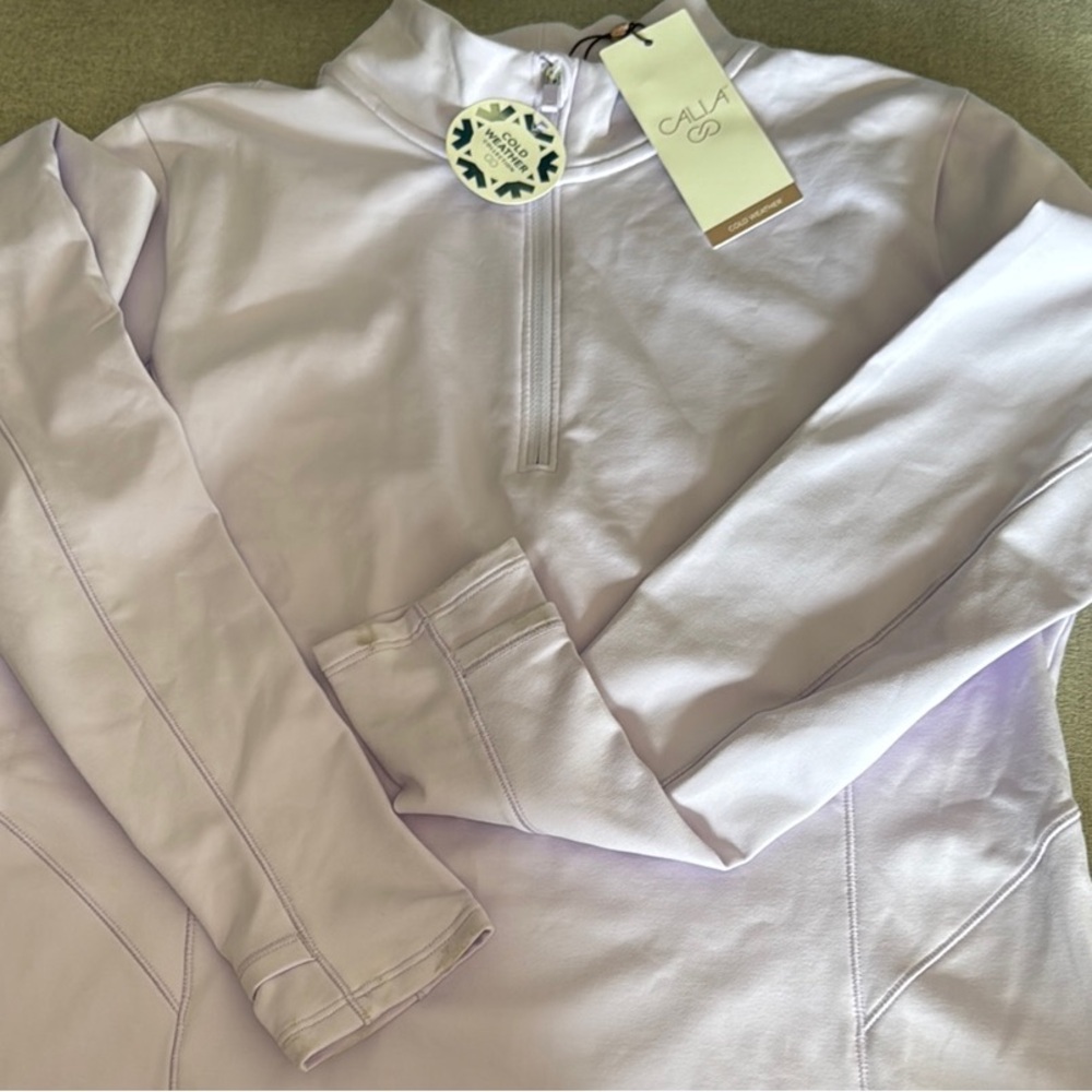 Calia Lavender Cold Weather Quarter-Zip Pullover